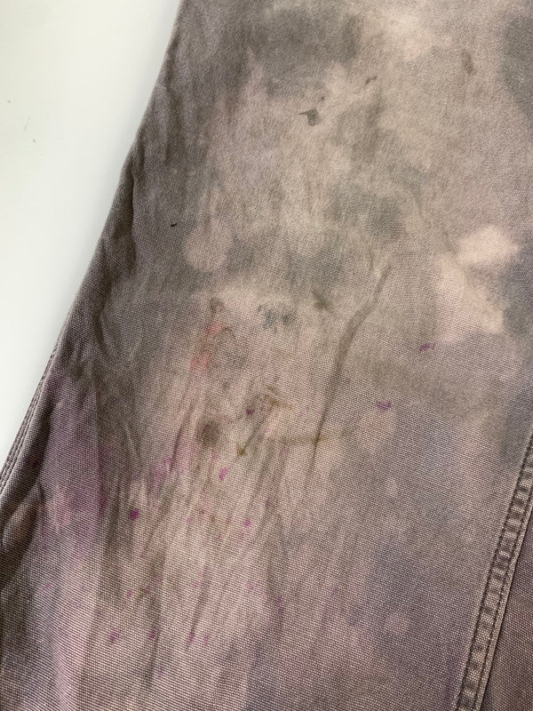 【現状渡し品】【メンズ】 Carhartt カーハート PAINT CUSTOM PANTS ペイント カスタム パンツ ボトムス 153-250718-jt-27-min サイズ：34 × 30 カラー：グレー系 万代Net店