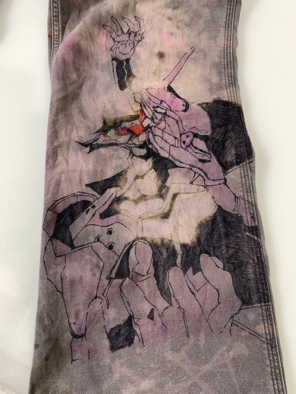 【現状渡し品】【メンズ】 Carhartt カーハート PAINT CUSTOM PANTS ペイント カスタム パンツ ボトムス 153-250718-jt-27-min サイズ：34 × 30 カラー：グレー系 万代Net店