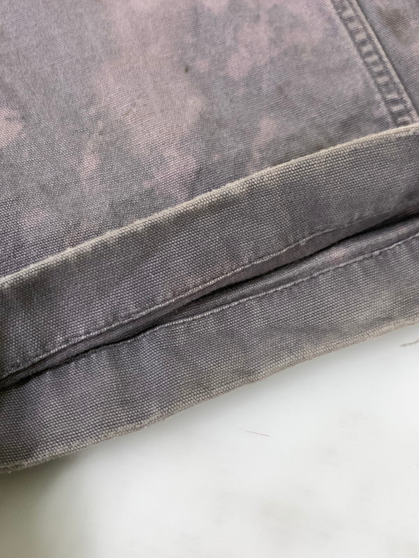 【現状渡し品】【メンズ】 Carhartt カーハート PAINT CUSTOM PANTS ペイント カスタム パンツ ボトムス 153-250718-jt-27-min サイズ：34 × 30 カラー：グレー系 万代Net店