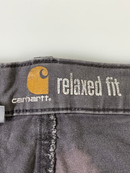 【現状渡し品】【メンズ】 Carhartt カーハート PAINT CUSTOM PANTS ペイント カスタム パンツ ボトムス 153-250718-jt-27-min サイズ：34 × 30 カラー：グレー系 万代Net店