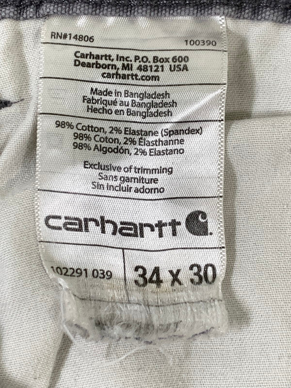 【現状渡し品】【メンズ】 Carhartt カーハート PAINT CUSTOM PANTS ペイント カスタム パンツ ボトムス 153-250718-jt-27-min サイズ：34 × 30 カラー：グレー系 万代Net店