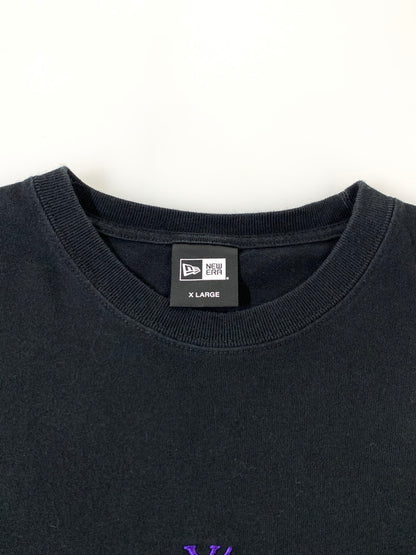 【中古品】【メンズ】 Y's ワイズ ×NEW ERA ニューエラ S S TEE 半袖Ｔシャツ トップス 140-250718-jt-13-min サイズ：XL カラー：ブラック 万代Net店