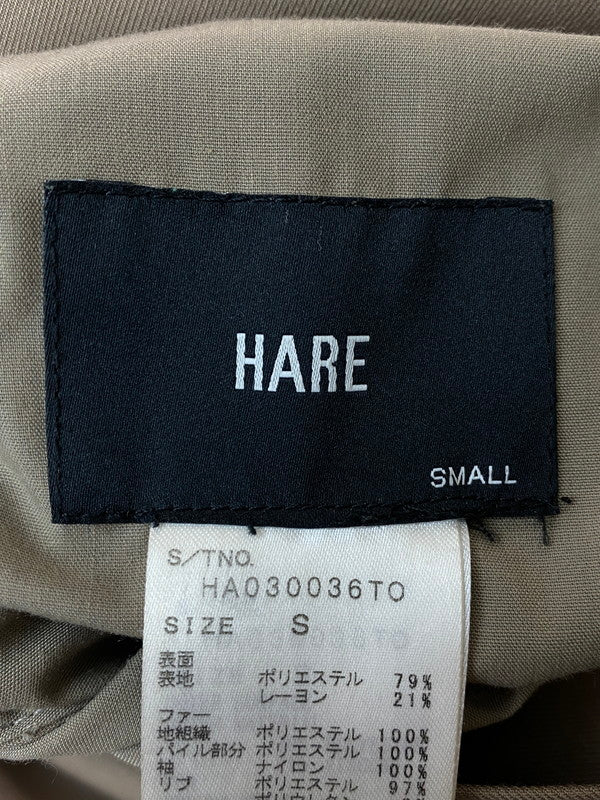 【中古品】【メンズ】 HARE ハレ HA030036TO トレンチコート アウター 147-250803-AS-1-min サイズ：S カラー：ブラウン 万代Net店