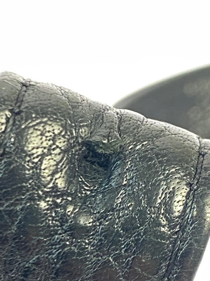 【中古品】【メンズ/レディース】 TSUMORI CHISATO ツモリチサト カリヤネコ レザーショルダーバッグ 鞄 カバン 188-250722-em-36-min カラー：ブラック 万代Net店