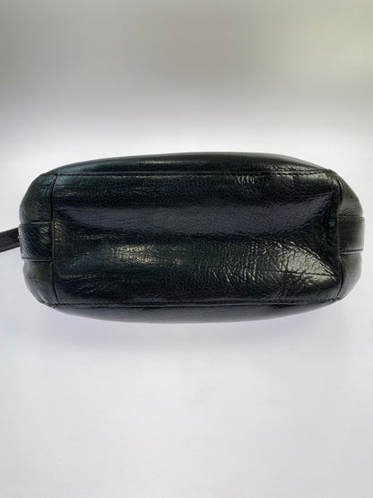 【中古品】【メンズ/レディース】 TSUMORI CHISATO ツモリチサト カリヤネコ レザーショルダーバッグ 鞄 カバン 188-250722-em-36-min カラー：ブラック 万代Net店