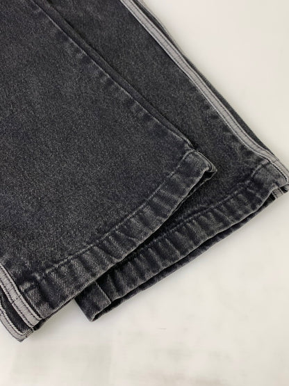 【中古品】【レディース】 adidas アディダス ORIGINALS DENIM 3 STRIPES PANT JD3109 オリジナル デニム 3ストライプ パンツ ボトムス 171-250718-jt-07-min カラー：ブラック 万代Net店