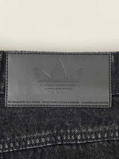 【中古品】【レディース】 adidas アディダス ORIGINALS DENIM 3 STRIPES PANT JD3109 オリジナル デニム 3ストライプ パンツ ボトムス 171-250718-jt-07-min カラー：ブラック 万代Net店