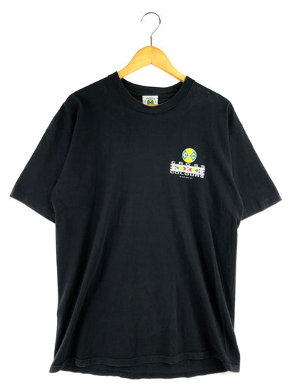 【中古品】【メンズ】 CROSS COLOURS クロス カラーズ 90's LOGO TEE 90年代 ロゴ Tシャツ 146-260410-rt-12-tag サイズ：ONE カラー：ブラック 万代Net店