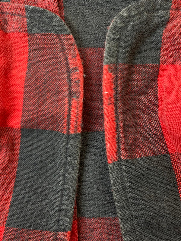 【現状渡し品】【メンズ】 ST JHONS BAY セントジョンズベイ ブロックチェックネルシャツ ロングスリーブ 146-250720-AS-16-min サイズ：M カラー：レッド系 万代Net店