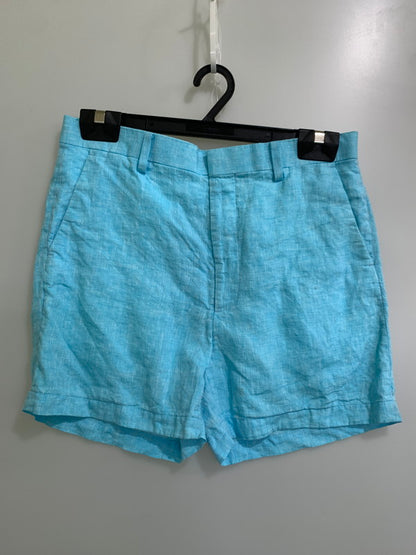 【中古品】【メンズ】 WACKO MARIA ワコマリア SPENCE BRYSON LINEN SHORTS スペンス ブライソン リネン ショートパンツ ボトムス 153-250718-jt-20-min サイズ：M カラー：ライトブルー 万代Net店