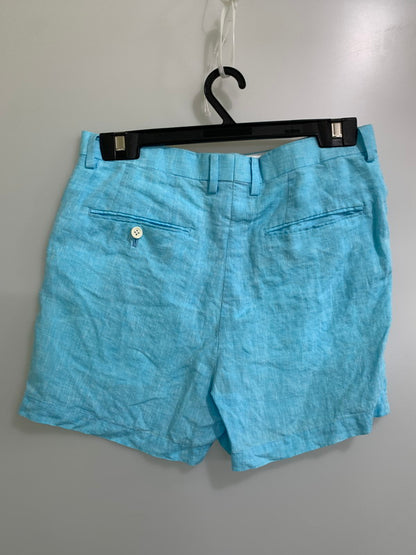【中古品】【メンズ】 WACKO MARIA ワコマリア SPENCE BRYSON LINEN SHORTS スペンス ブライソン リネン ショートパンツ ボトムス 153-250718-jt-20-min サイズ：M カラー：ライトブルー 万代Net店