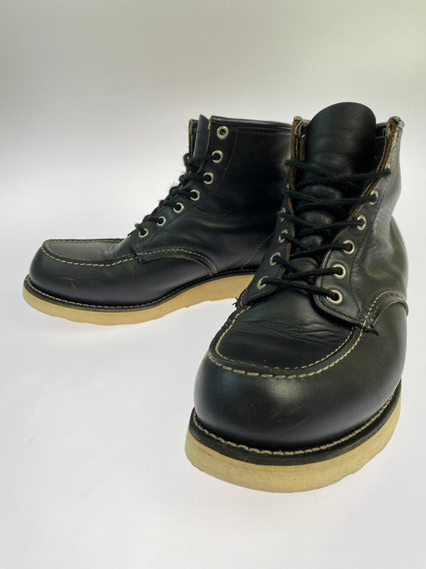【中古品】【メンズ】 RED WING レッドウィング IRISH SETTER 8179 犬タグ アイリッシュセッター ブーツ メンズ 靴 シューズ 164-250722-em-12-min サイズ：８E カラー：ブラック 万代Net店