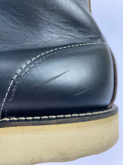 【中古品】【メンズ】 RED WING レッドウィング IRISH SETTER 8179 犬タグ アイリッシュセッター ブーツ メンズ 靴 シューズ 164-250722-em-12-min サイズ：８E カラー：ブラック 万代Net店