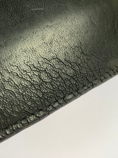 【中古品】【メンズ/レディース】 KELLY'S LEATHER ケリーズ レザー コンチョ付き二つ折財布 メンズ ウォレット 201-250723-em-05-min カラー：ブラック 万代Net店