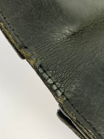 【中古品】【メンズ/レディース】 KELLY'S LEATHER ケリーズ レザー コンチョ付き二つ折財布 メンズ ウォレット 201-250723-em-05-min カラー：ブラック 万代Net店