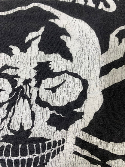 【中古品】【メンズ】 KELLY'S LEATHER ケリーズ レザー 90'S PRINT TEE 90年代 プリント Tシャツ トップス 146-250717-jt-04-min サイズ：L カラー：ブラック 万代Net店