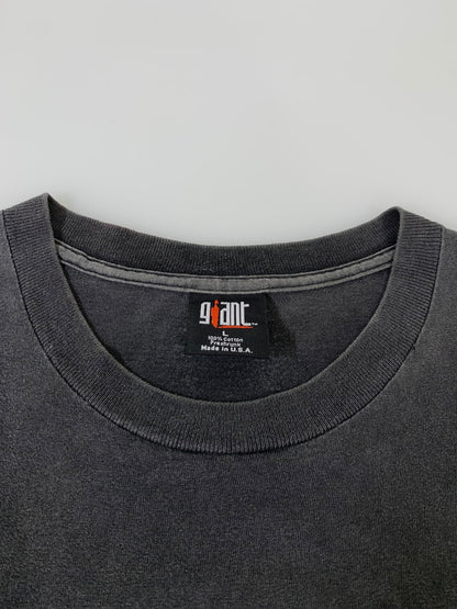 【中古品】【メンズ】 LOLLAPALOOZA ロラパルーザ c1992 PRINT TEE プリントＴシャツ トップス 146-250717-jt-03-min サイズ：L カラー：ブラック 万代Net店