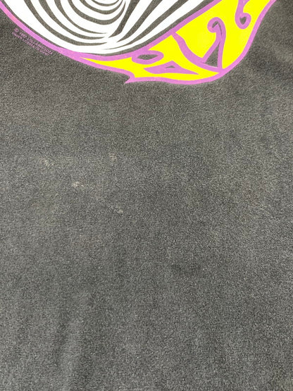 【中古品】【メンズ】 LOLLAPALOOZA ロラパルーザ c1992 PRINT TEE プリントＴシャツ トップス 146-250717-jt-03-min サイズ：L カラー：ブラック 万代Net店