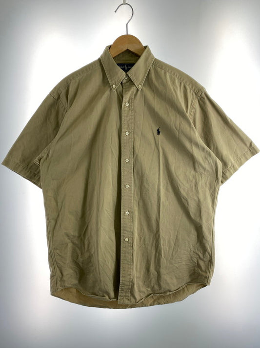 【中古品】【メンズ】 RALPH LAUREN ラルフローレン BLAKE S S SHIRT ショートスリーブ 146-250726-AS-24-min サイズ：M カラー：ベージュ 万代Net店