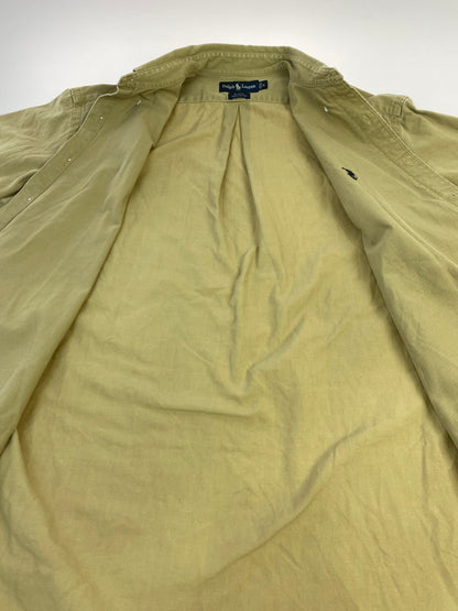 【中古品】【メンズ】 RALPH LAUREN ラルフローレン BLAKE S S SHIRT ショートスリーブ 146-250726-AS-24-min サイズ：M カラー：ベージュ 万代Net店