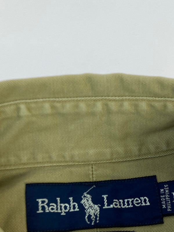 【中古品】【メンズ】 RALPH LAUREN ラルフローレン BLAKE S S SHIRT ショートスリーブ 146-250726-AS-24-min サイズ：M カラー：ベージュ 万代Net店