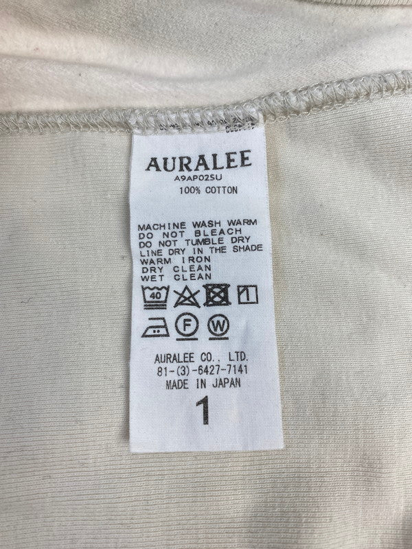 【中古品】【メンズ】 AURALEE オーラリー A9AP02SU SUPER HIGH GAUGE SWEAT スウェット トレーナー 140-250726-AS-7-min サイズ：1 カラー：ベージュ 万代Net店