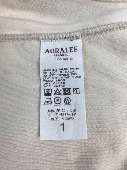 【中古品】【メンズ】 AURALEE オーラリー A9AP02SU SUPER HIGH GAUGE SWEAT スウェット トレーナー 140-250726-AS-7-min サイズ：1 カラー：ベージュ 万代Net店