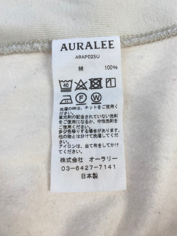 【中古品】【メンズ】 AURALEE オーラリー A9AP02SU SUPER HIGH GAUGE SWEAT スウェット トレーナー 140-250726-AS-7-min サイズ：1 カラー：ベージュ 万代Net店