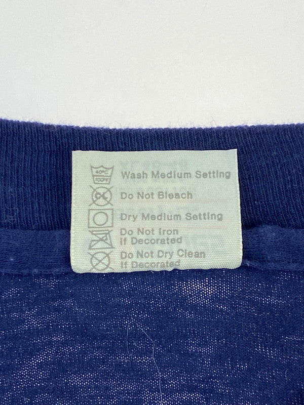 【中古品】【メンズ】 HANES ヘインズ 80S ASK ME HOW I'M LOSING WEIGHT TEE ショートスリーブ 146-250726-AS-23-min サイズ：XL カラー：ネイビー 万代Net店