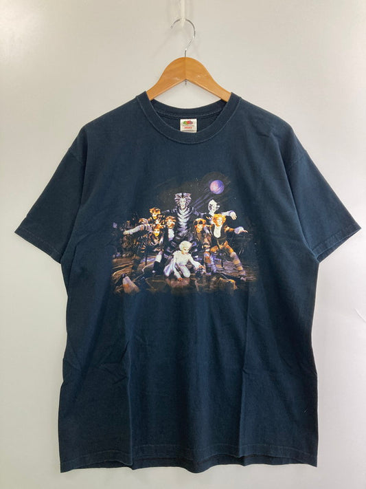 【中古品】【メンズ】 CATS キャッツ 00S BROADWAY MUSICAL SS TEE Tシャツ トップス 146-250721-ks-16-min サイズ：XL カラー：ブラック 万代Net店