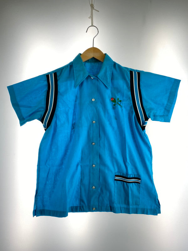 【中古品】【メンズ】 VIINTAGE CALOL BEECHER SS BOWLING SHIRT ボーリングシャツ ショートスリーブ 146-250726-AS-21-min カラー：ターコイズ 万代Net店