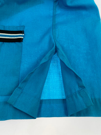 【中古品】【メンズ】 VIINTAGE CALOL BEECHER SS BOWLING SHIRT ボーリングシャツ ショートスリーブ 146-250726-AS-21-min カラー：ターコイズ 万代Net店