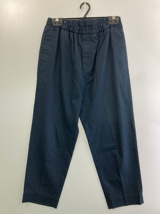 【中古品】【メンズ】 JIL SANDER ジルサンダー JSMQ311731MQ24380001 TAPERED TROUSERS トラウザーズ パンツ 152-250721-ks-05-min サイズ：48 カラー：ネイビー 万代Net店