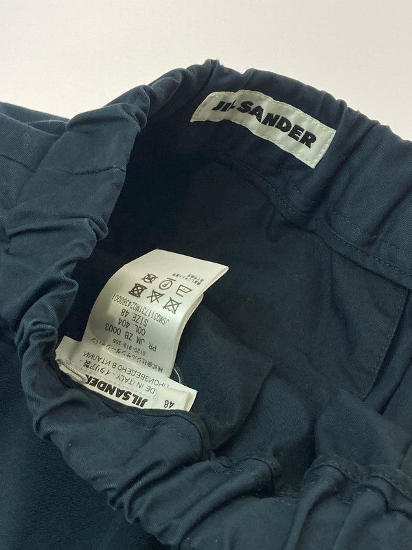 【中古品】【メンズ】 JIL SANDER ジルサンダー JSMQ311731MQ24380001 TAPERED TROUSERS トラウザーズ パンツ 152-250721-ks-05-min サイズ：48 カラー：ネイビー 万代Net店