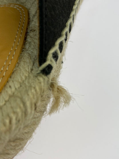 【中古品】【メンズ】 MAISON MARGIELA メゾン マルジェラ S57WX0082 エスパドリーユ レザー サンダル 164-250719-ks-04-min サイズ：43 カラー：ブラック 万代Net店