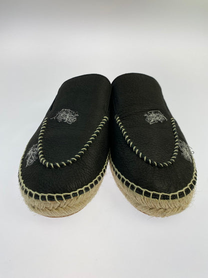 【中古品】【メンズ】 MAISON MARGIELA メゾン マルジェラ S57WX0082 エスパドリーユ レザー サンダル 164-250719-ks-04-min サイズ：43 カラー：ブラック 万代Net店