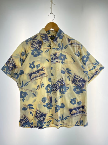 【中古品】【メンズ】 REYN SPOONER レインスプーナー PHIL EDWARDS ALOHA SHIRT COTTON SS ALOHA SHIRT アロハシャツ ショートスリーブ 144-250726-AS-18-min サイズ：L カラー：ベージュ系 万代Net店