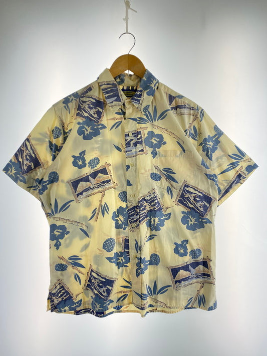 【中古品】【メンズ】 REYN SPOONER レインスプーナー PHIL EDWARDS ALOHA SHIRT COTTON SS ALOHA SHIRT アロハシャツ ショートスリーブ 144-250726-AS-18-min サイズ：L カラー：ベージュ系 万代Net店