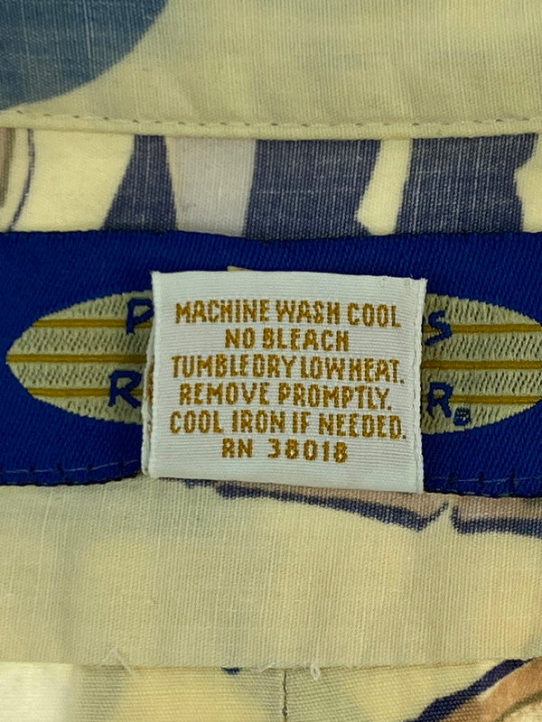 【中古品】【メンズ】 REYN SPOONER レインスプーナー PHIL EDWARDS ALOHA SHIRT COTTON SS ALOHA SHIRT アロハシャツ ショートスリーブ 144-250726-AS-18-min サイズ：L カラー：ベージュ系 万代Net店