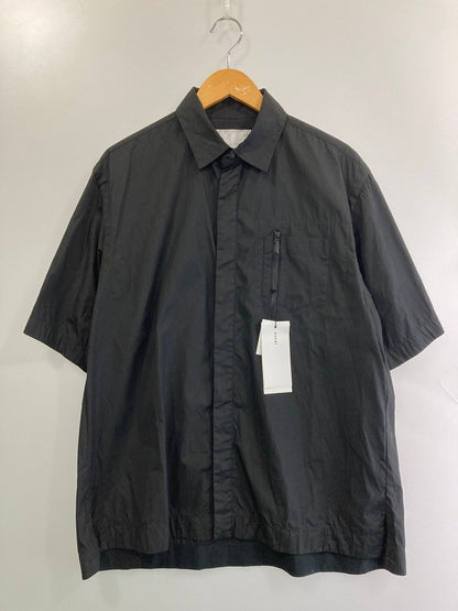 【中古品】【メンズ】 Sacai サカイ 24-03405M COTTON POPLIN SHIRT コットンシャツ トップス 140-250721-ks-26-min サイズ：3 カラー：ブラック 万代Net店