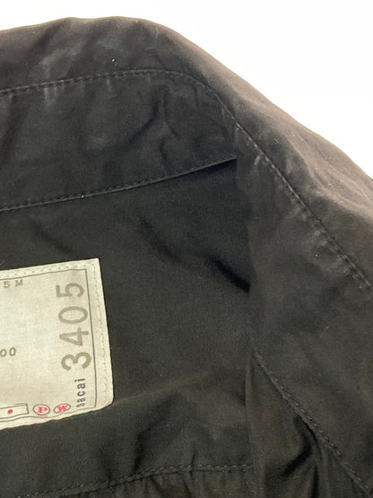 【中古品】【メンズ】 Sacai サカイ 24-03405M COTTON POPLIN SHIRT コットンシャツ トップス 140-250721-ks-26-min サイズ：3 カラー：ブラック 万代Net店