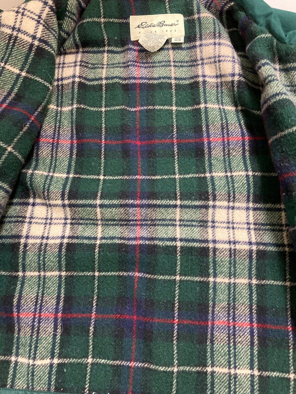 【中古品】【メンズ】 Eddie Bauer エディー・バウアー MOUNTAIN JACKET 90S マウンテン ジャケット 90年代 メンズ アウター アウトドア 146-250801-em-15-min サイズ：M カラー：グリーン 万代Net店