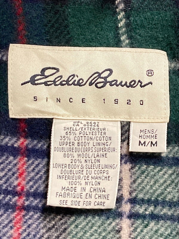 【中古品】【メンズ】 Eddie Bauer エディー・バウアー MOUNTAIN JACKET 90S マウンテン ジャケット 90年代 メンズ アウター アウトドア 146-250801-em-15-min サイズ：M カラー：グリーン 万代Net店