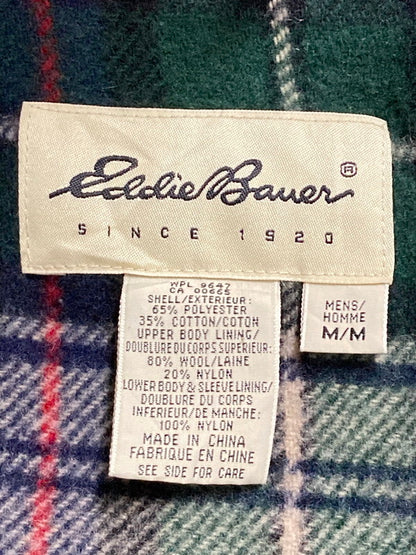 【中古品】【メンズ】 Eddie Bauer エディー・バウアー MOUNTAIN JACKET 90S マウンテン ジャケット 90年代 メンズ アウター アウトドア 146-250801-em-15-min サイズ：M カラー：グリーン 万代Net店