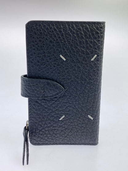 【中古美品】【メンズ】 MAISON MARGIELA メゾン マルジェラ SA1VX0019 T8013 MARGIELA 4ステッチ ジップウォレット 財布 200-250719-ks-19-min カラー：ブラック 万代Net店