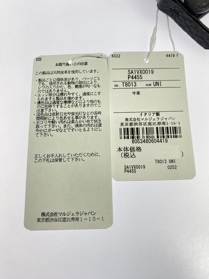 【中古美品】【メンズ】 MAISON MARGIELA メゾン マルジェラ SA1VX0019 T8013 MARGIELA 4ステッチ ジップウォレット 財布 200-250719-ks-19-min カラー：ブラック 万代Net店