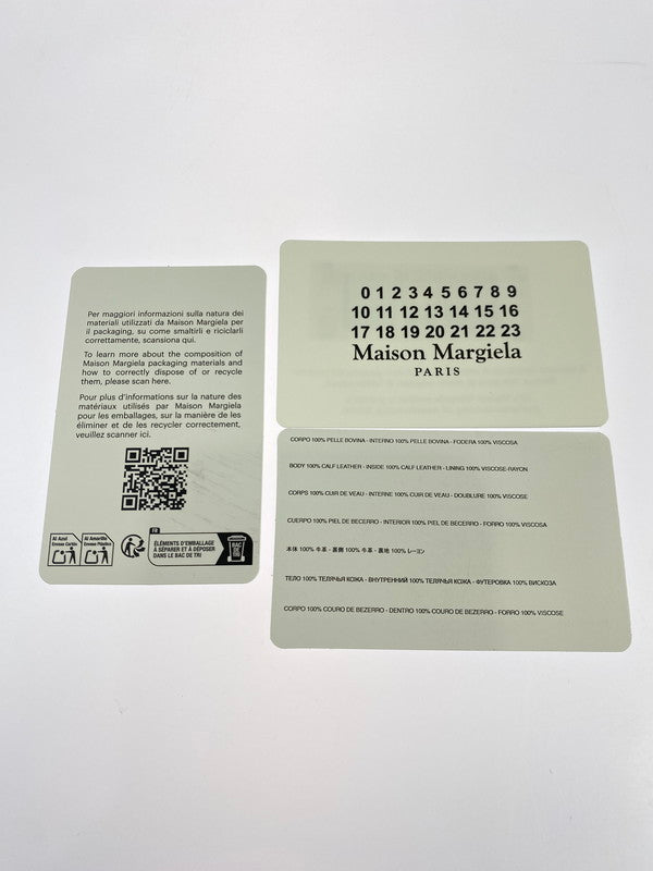 【中古美品】【メンズ】 MAISON MARGIELA メゾン マルジェラ SA1VX0019 T8013 MARGIELA 4ステッチ ジップウォレット 財布 200-250719-ks-19-min カラー：ブラック 万代Net店