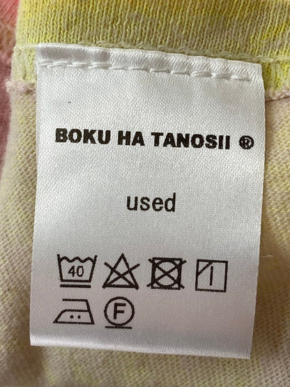 【現状渡し品】【メンズ】 BOKU HA TANOSHI ボクハタノシイ ON USED I’ＭBLOWIN’ UP SS TEE Tシャツ トップス 140-250721-ks-27-min 万代Net店
