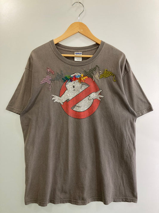 【中古品】【メンズ】 GILDAN ギルダン DANIELA MARIBEL GHOST BUSTERS SS TEE Tシャツ トップス 146-250721-ks-35-min サイズ：L カラー：グレー 万代Net店