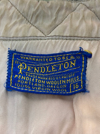 【中古品】【メンズ】 PENDLETON ペンドルトン 50-60S BOARD SHIRT ボードシャツ トップス 146-250721-ks-34-min サイズ：16 万代Net店